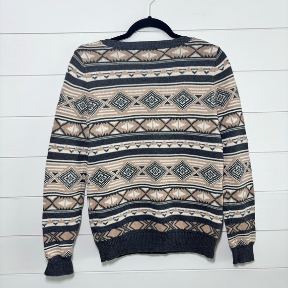 XXI Forever 21 Vintage Aztec Pullover sweater Size M - Picture 3 of 13